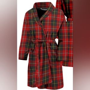 🔖G.F. FOX Co. Tartan Plaid Robe